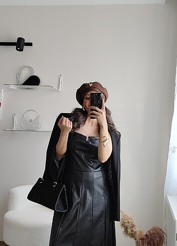 DERİ ELBİSE  - Görsel 2