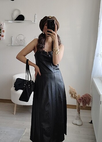 DERİ ELBİSE  - Görsel 8