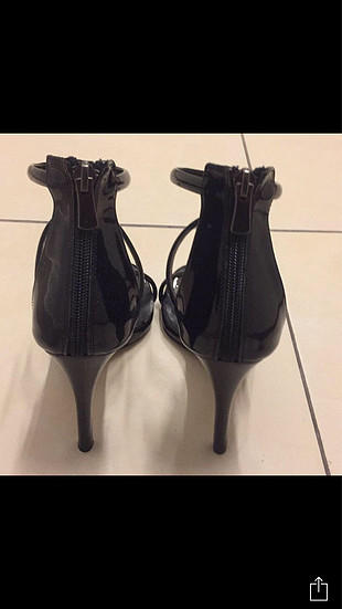 36 Beden siyah Renk Topuklu Ayakkabı 