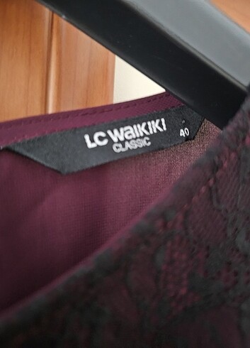 LC Waikiki Lcw bluz 40 beden mürdüm mor