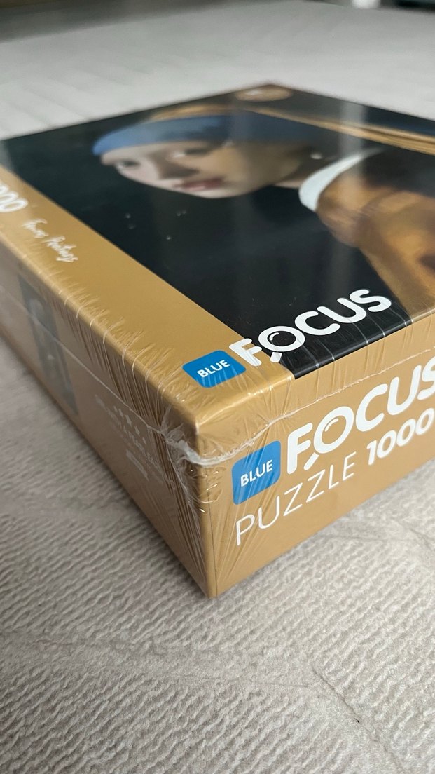 MFOCUS 1000 Parça Kız ve İnci Küpeli Puzzle - Görsel 2
