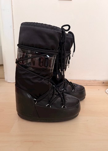 Moon Boot  Siyah Uzun Moon Boot