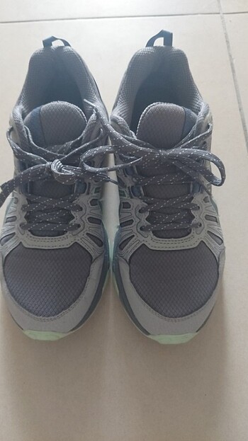 38 Beden gri Renk Asics spor ayakkabı