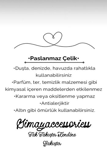 Çelik Gold Yonca Kolye - Görsel 4