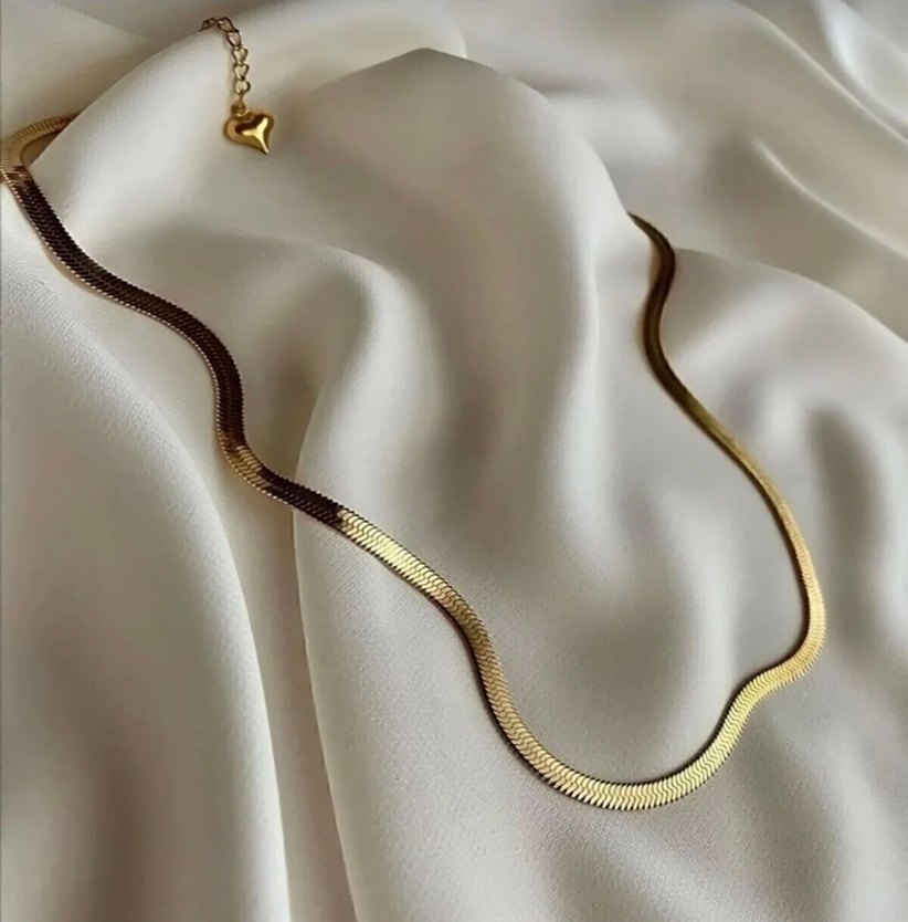 İtalyan Zincir Gold Kolye  - Görsel 3