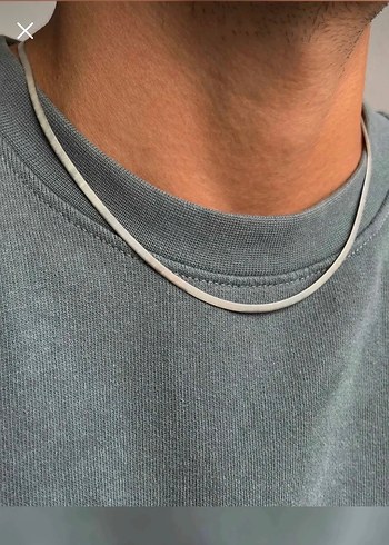 Çelik İtalyan Zincir Uniseks Takı Seti - Görsel 3