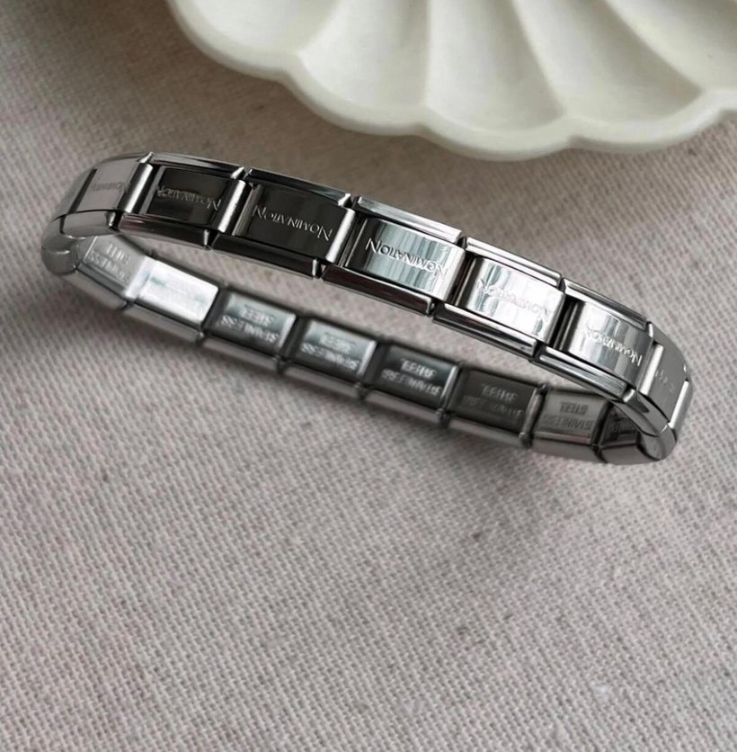Çelik Nomination  Bileklik  - Görsel 3