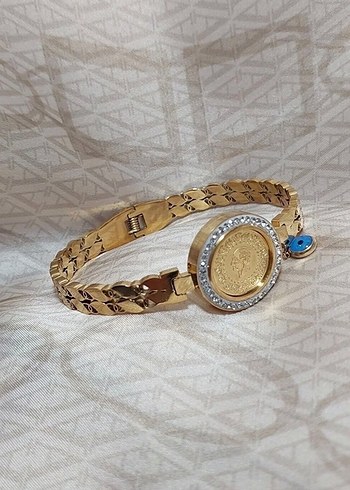 Kendinden Çeyrekli Çelik Kelepçe Bileklik  - Görsel 3