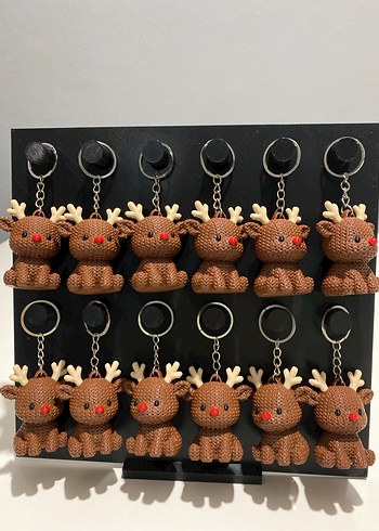 Renkli Geyik Anahtarlık - Görsel 4