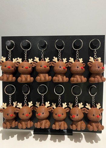 Renkli Geyik Anahtarlık - Görsel 2