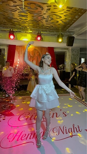 xs Beden AFTER ELBİSESİ