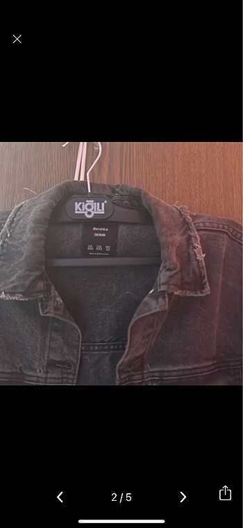32 Beden Bershka kusursuz kot mont