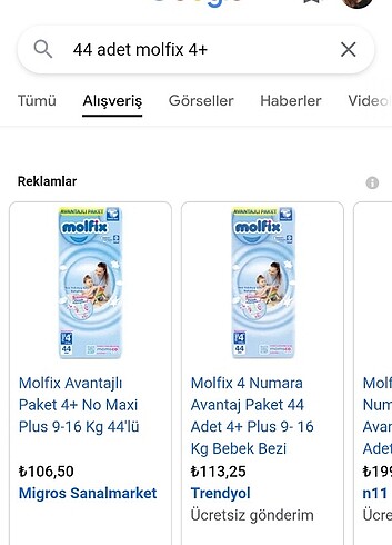 Molfix Molfix bebek bezi 