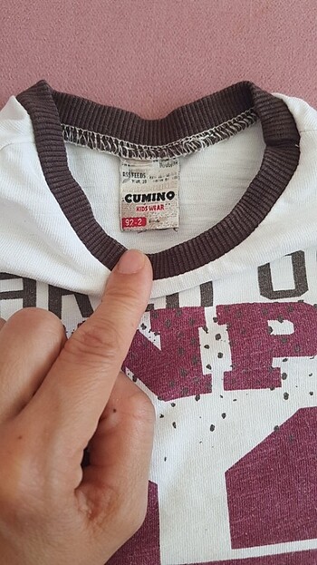 9-12 Ay Beden Erkek bebek uzun kol tshirt 