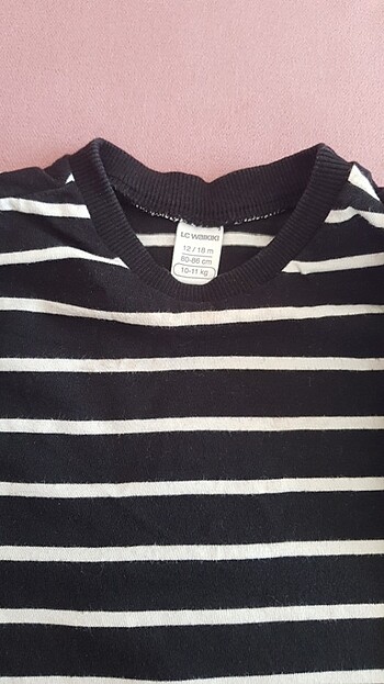 12-18 Ay Beden Erkek bebek uzun kol tshirt 