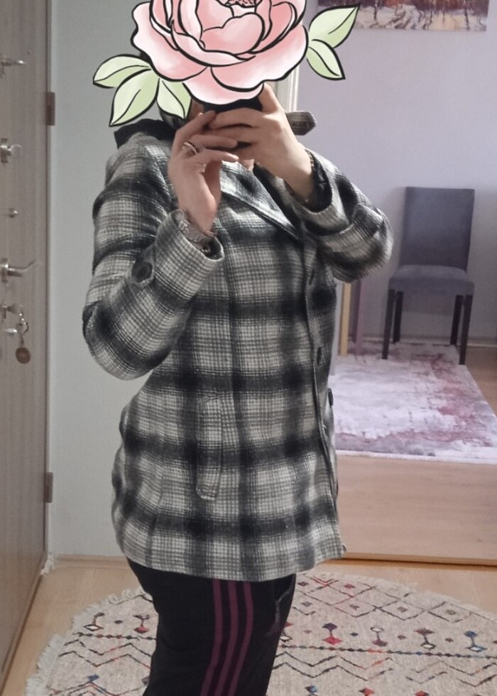 Kadın mont kaban - Görsel 4