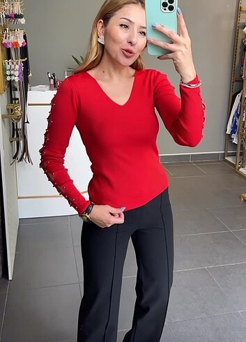 Triko bluz - Görsel 4