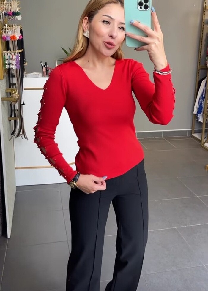 Triko bluz - Görsel 4