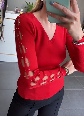 Triko bluz - Görsel 5