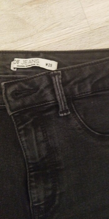 Defacto Siyah Slim Fit Kot Pantolon