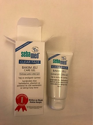 Sebamed Clear Face Bakım jeli