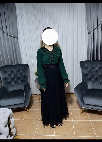 Uzun abiye elbise  - Görsel 3