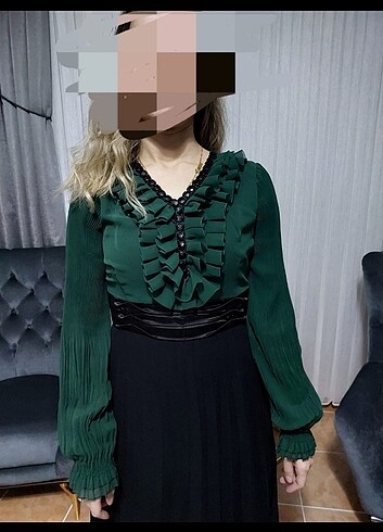 Uzun abiye elbise  - Görsel 5