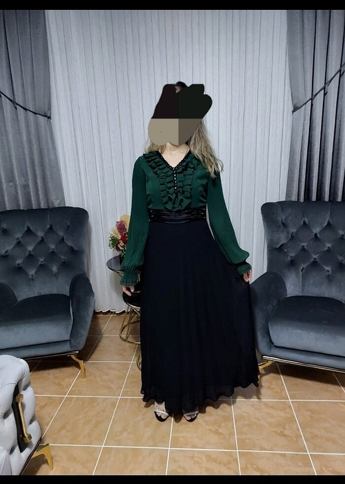 Uzun abiye elbise  - Görsel 2