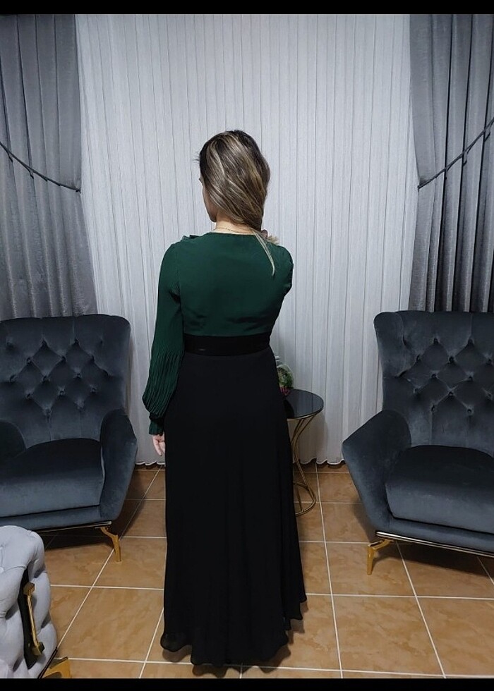 Uzun abiye elbise  - Görsel 4