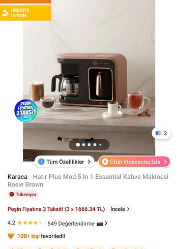 Beyaz ve Siyah Plus+mod Kahve Makinesi - Görsel 5