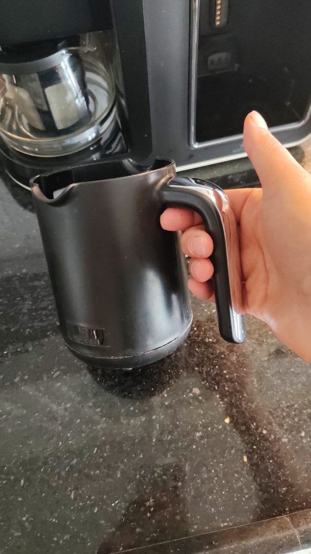 Beyaz ve Siyah Plus+mod Kahve Makinesi - Görsel 4