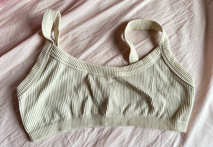 Stradivarius beyaz bralet