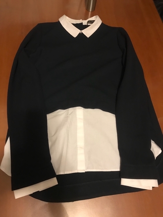 Zara içi gömlek sweatshirt