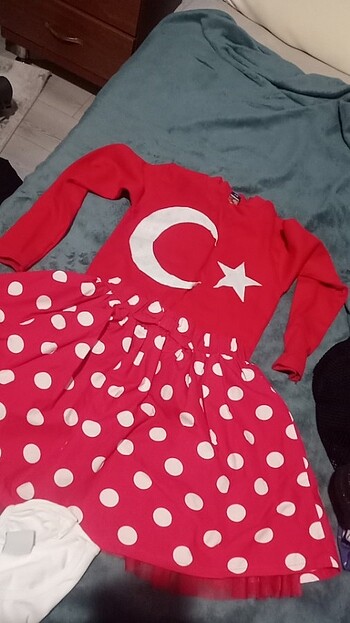 9 Yaş Beden 23 Nisan 29 Ekim kostumu