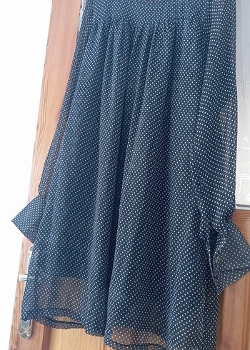 Salaş Midi Hamile Etek Siyah - Görsel 3