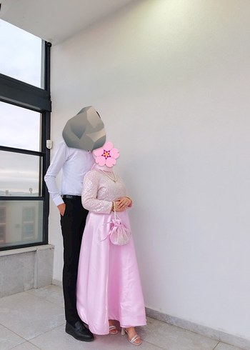 Zara Pembe Abiye