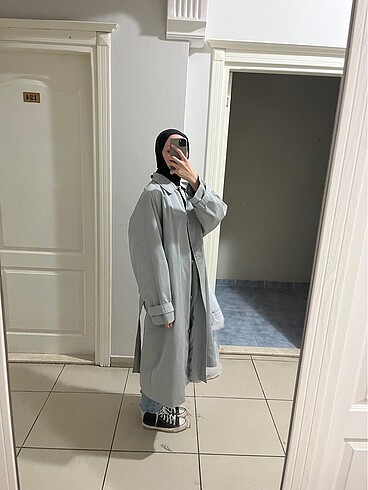 m Beden pull and bear trençkot