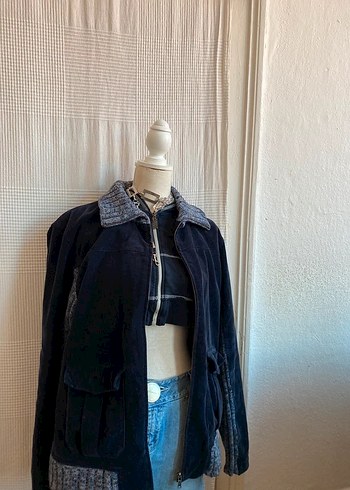 Esprit Kadife kadın ceket - Görsel 8