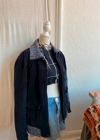 Esprit Kadife kadın ceket - Görsel 6