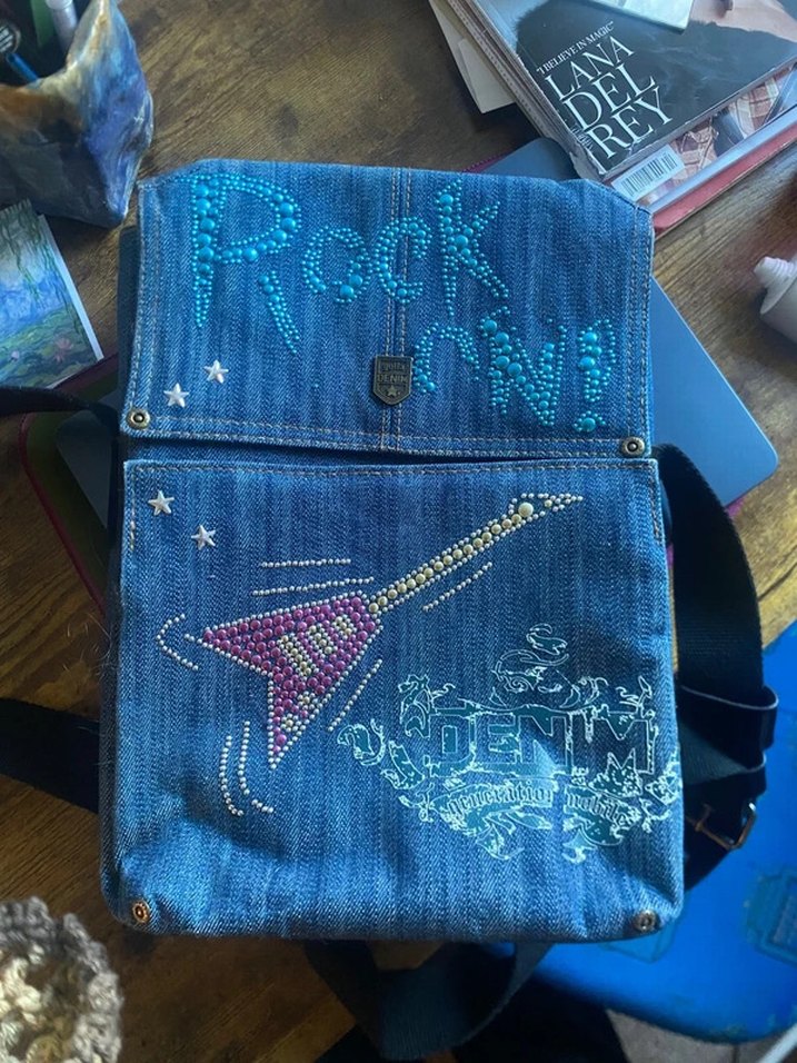 Rock on! çarpraz çanta - Görsel 4