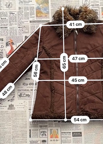 Afgan Süet Kışlık Kaban Ceket - Görsel 7