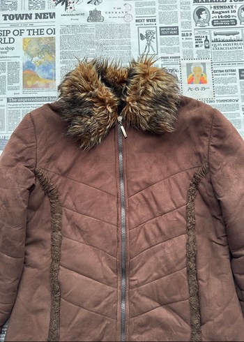 Afgan Süet Kışlık Kaban Ceket - Görsel 3