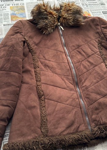 Afgan Süet Kışlık Kaban Ceket - Görsel 2