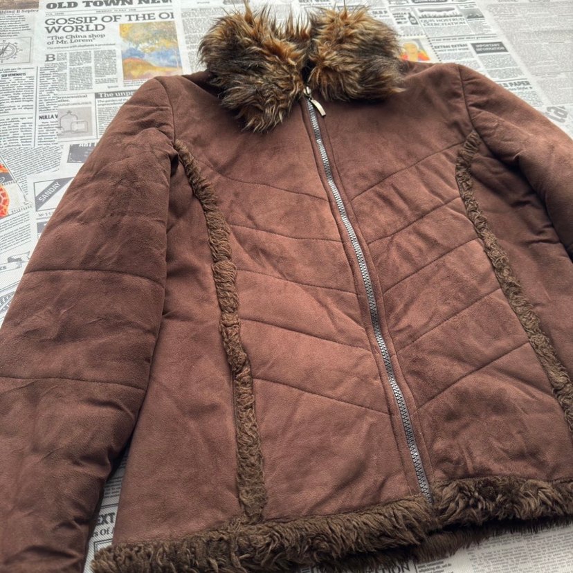 Afgan Süet Kışlık Kaban Ceket - Görsel 2