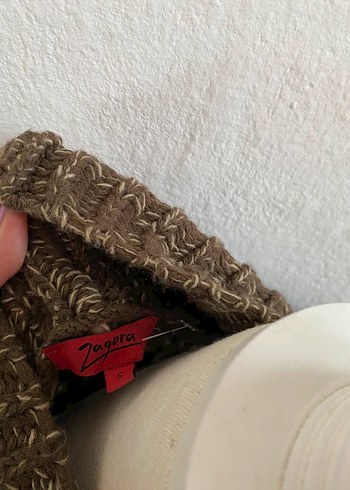 Bohem Tarz Uzun Kollu Örgü Kadın Hırka - Görsel 3