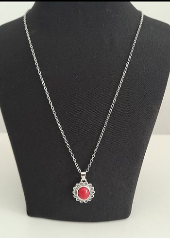 Kırmızı Boncuklu Bohem Takı Seti - Görsel 8