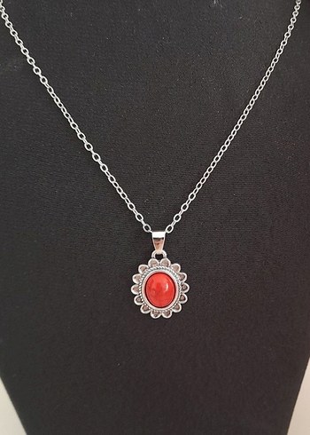 Kırmızı Boncuklu Bohem Takı Seti - Görsel 5