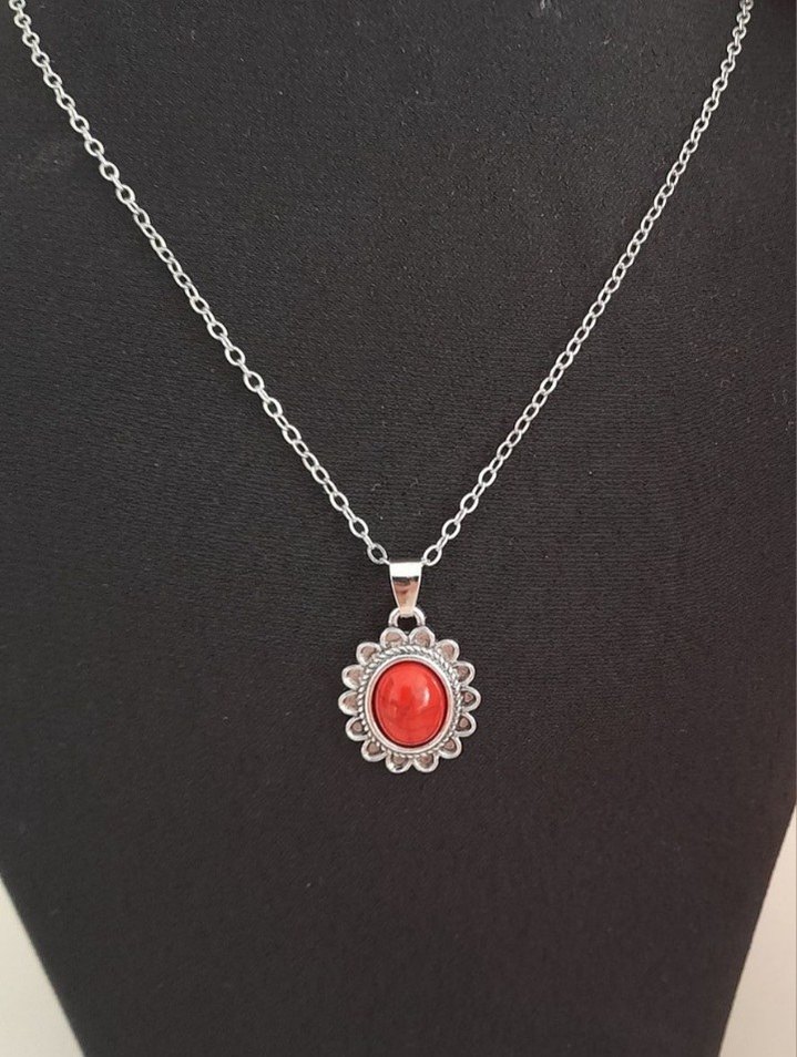 Kırmızı Boncuklu Bohem Takı Seti - Görsel 5