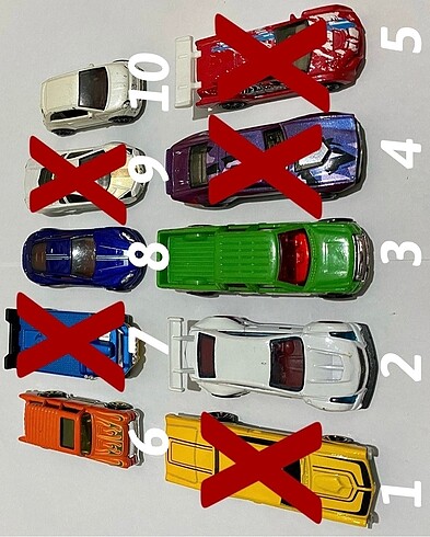 HOT WHEELS ARABALAR (4 ADET)
