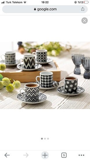 English home fincan takımı